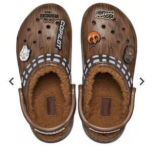 Zuecos clásicos con forro de Star Wars Chewbacca X Crocs,
